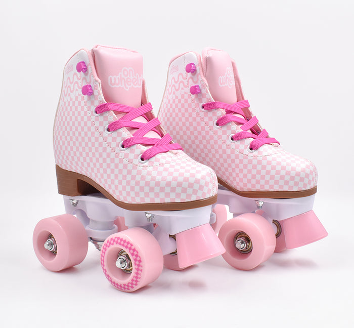 Patines Quad OnWheels Soy Luna rosado