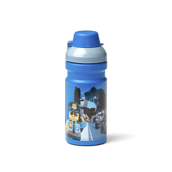 Botella Lego City azul