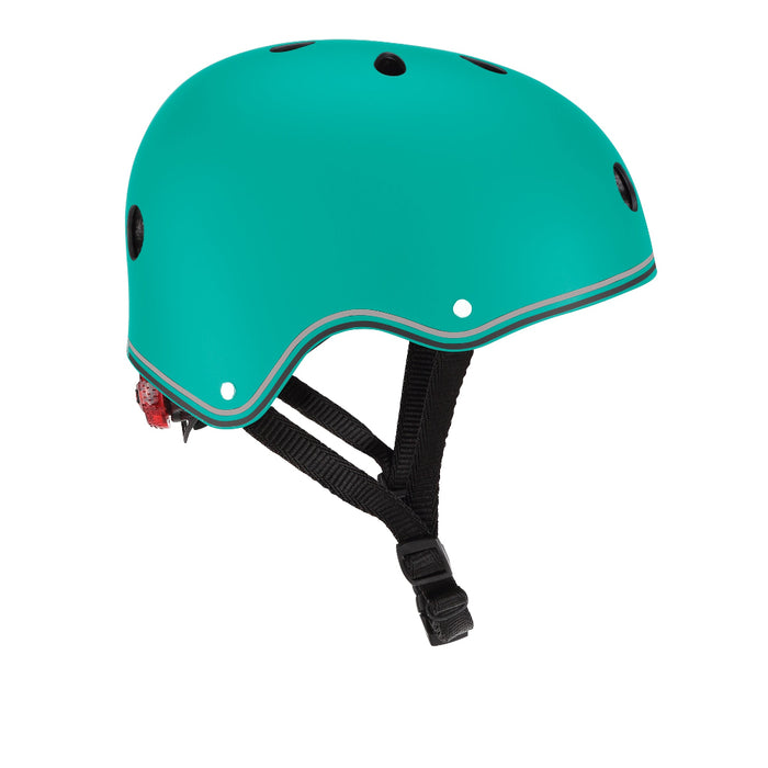 Casco infantil Globber Primo Lights Emerald, niños, verde