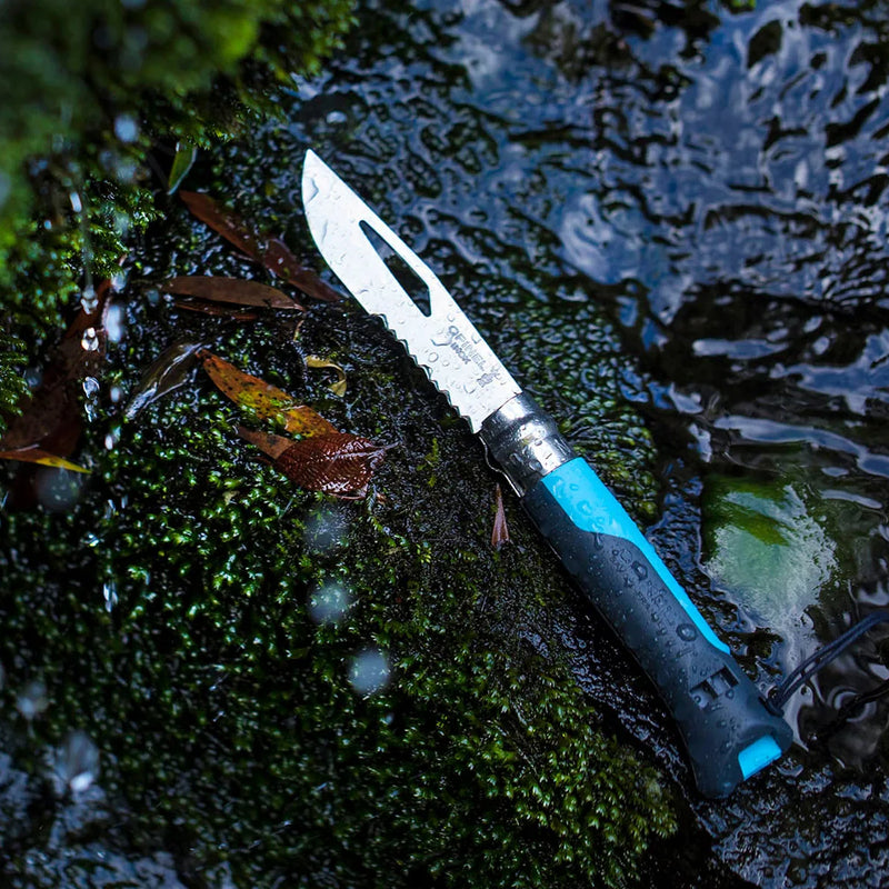 Cuchillo Opinel N°8 Outdoor Azul