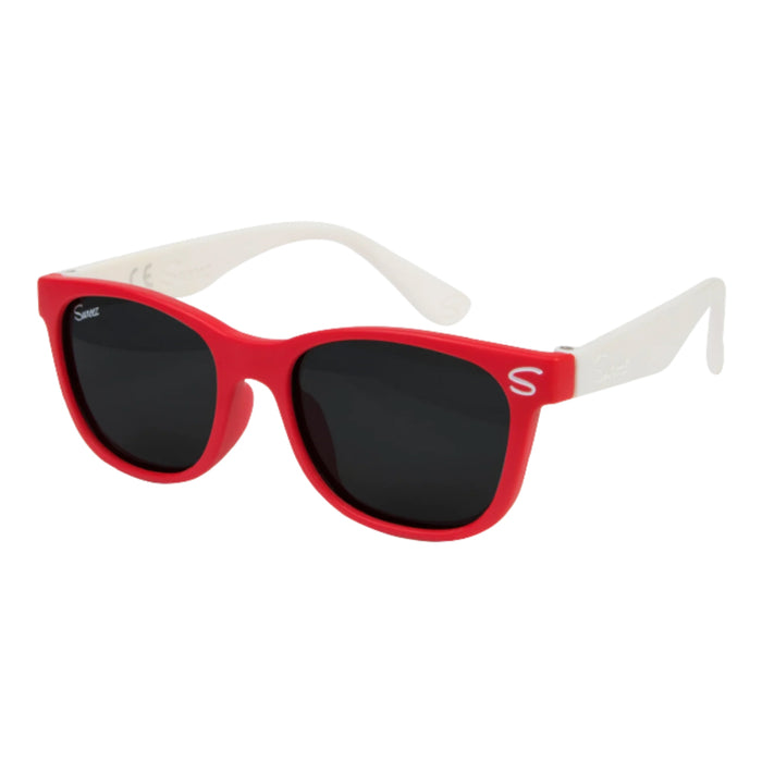 Lentes de sol infantiles Suneez Ivica rojo y blanco