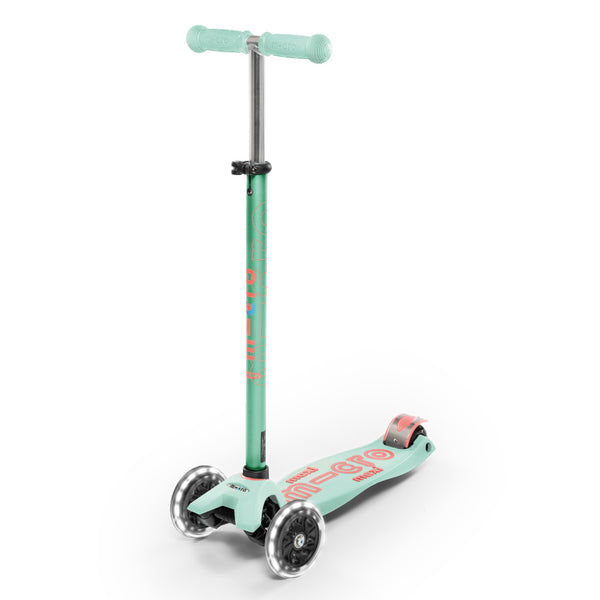 Scooter Maxi Deluxe LED Micro Menta
