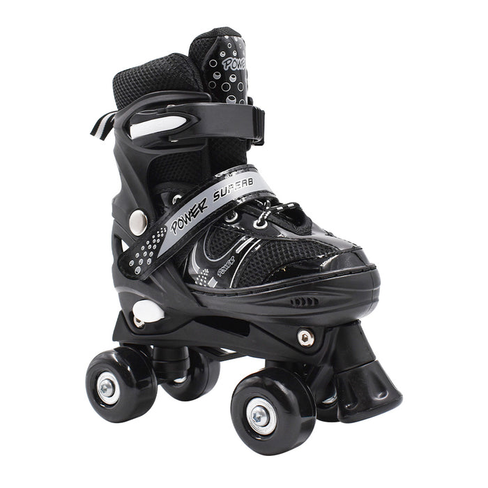 Patines quad Power niños negros