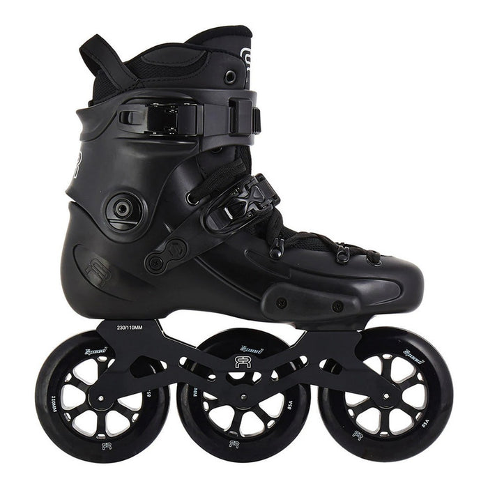Patines triskate FR Skates FR1 110 negros vista lateral