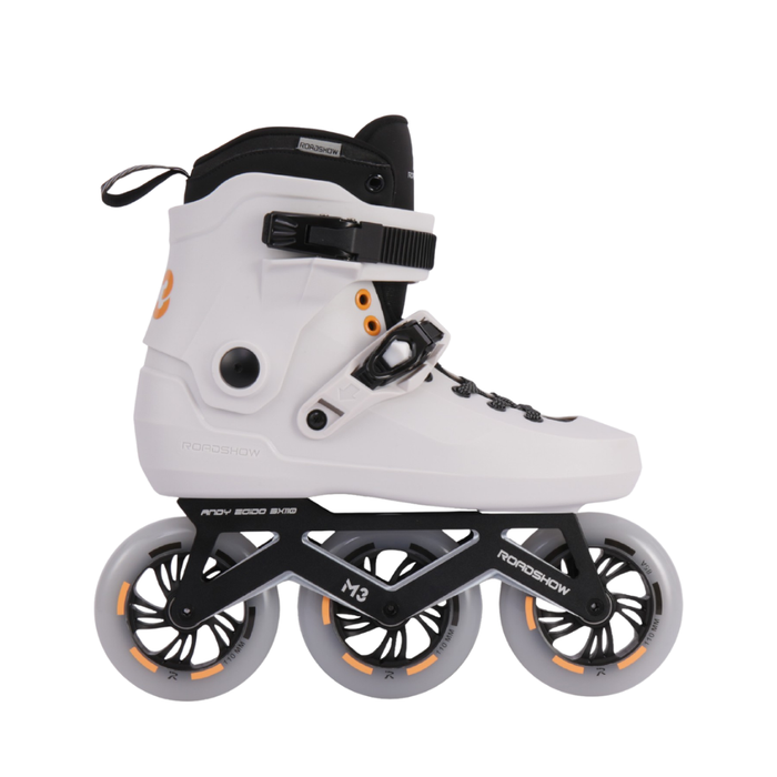 Patín triskate RoadShow M3 gris, vista lateral