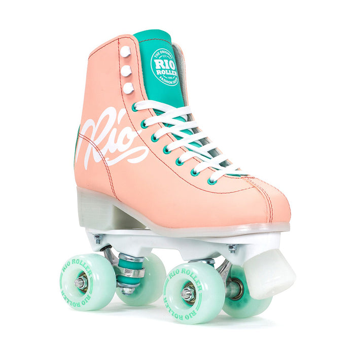 Patines quad Rio Roller Scrip Melocotón adultos verdes