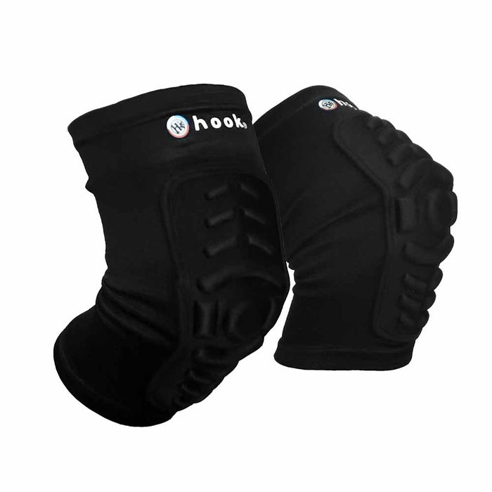 Par de rodilleras blandas Hook Pro 408 negras