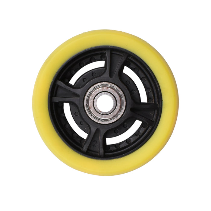 Ruedas Traseras para Scooter con Luces y Rodamientos 80 mm Yellow