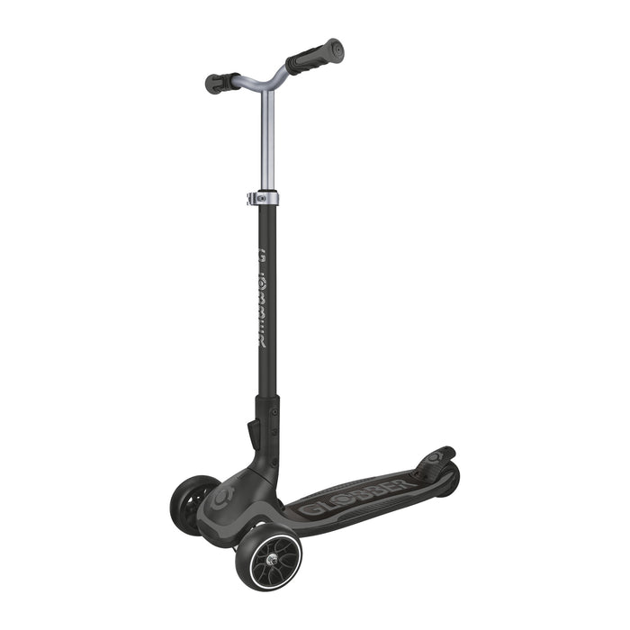 Scooter Globber Ultimum para Niños y Adultos Grey vista frontal en ángulo