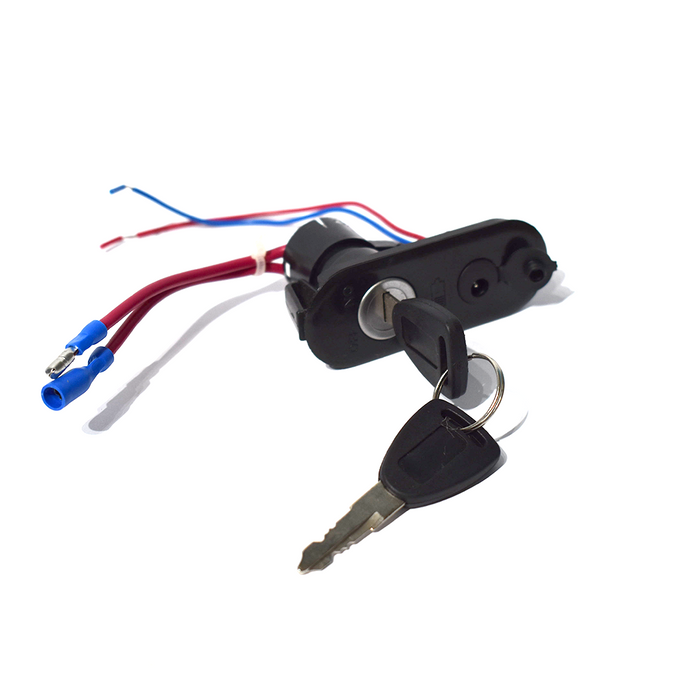 Arranque con llave y puerto de carga para bicicleta eléctrica LP Cycles