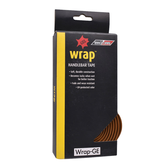 Cinta de manillar Velo Wrap café en su caja