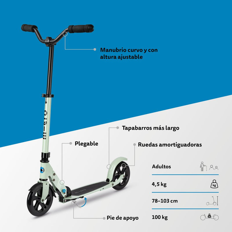 Micro Scooter de adulto Speed Deluxe CLAY