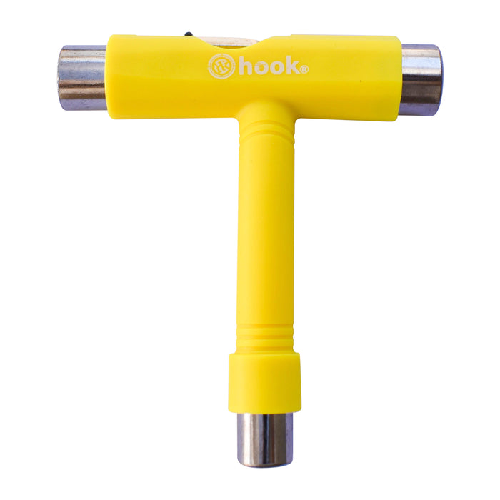 Herramienta Hook tipo T de PVC amarilla