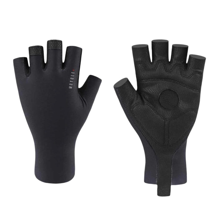 Par de guantes cortos Mcycle azul oscuro