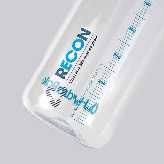 Botella de Hidratación Ecológicas Hydrapak Recon Navy/Cyan 1L