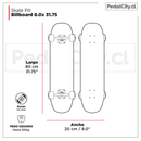 Skate Pill Billboard 8.0x 31.75