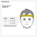 Roda V2: casco integral coral