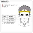 Casco Bicicleta Speedframe Vnish Blanco Fox