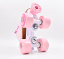 Patines Quad OnWheels Soy Luna rosado