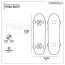 Skate Inpeddo Tropic Spy 8"