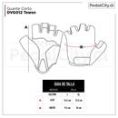 Guante Corto DVG012 Red