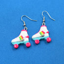Aretes de Patines Quad White