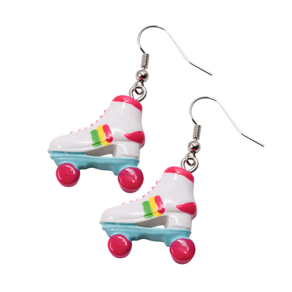 Aretes de Patines Quad White