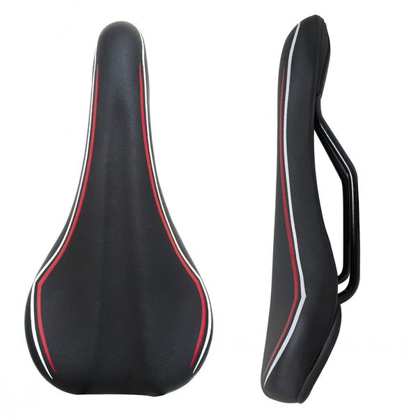 Asiento MTB lineal negro