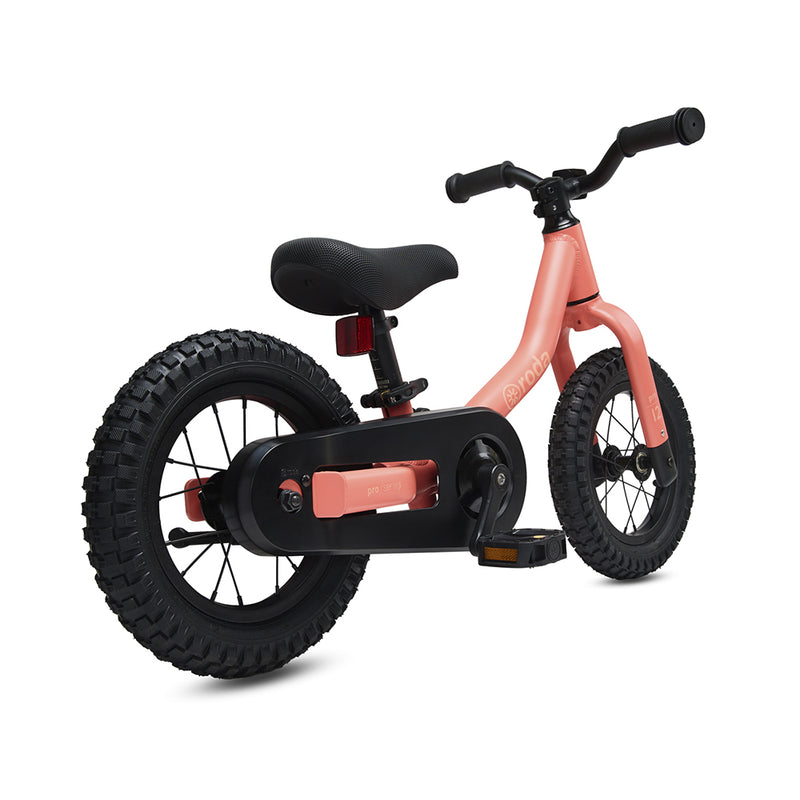 Bicicleta Roda Pro Series Aro 12 + Kit de Pedales Rosado