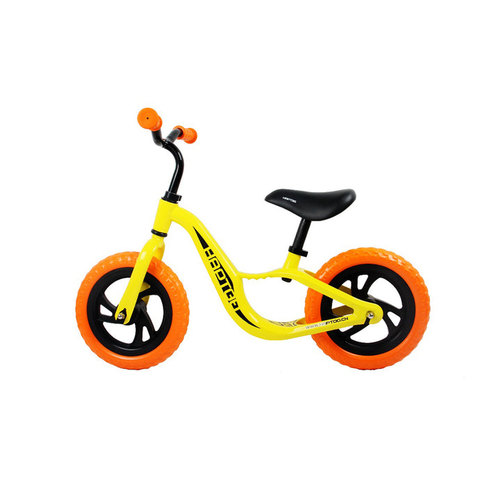 Bicicleta de balance Albott aro 12 niños amarilla