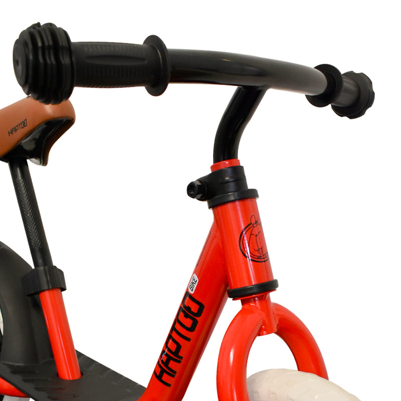 Bicicleta de aprendizaje HapToo Red/Brown Aro 10"