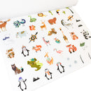 Block para Colorear Animales del Mundo