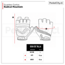 Guantes Cortos Radical Mountain Black/Blue