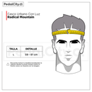 Casco Radical Mountain Urbano Con Luz