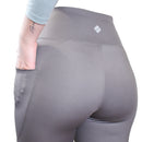 Calza Corta deportiva sin costura gris