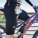 Calza corta de ciclismo Mcycle Black