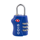 Candado Odis TSA 33mm Azul – TSA
