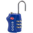 Candado Odis TSA 33mm Azul – TSA