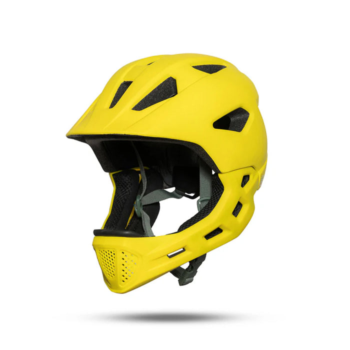 Casco integral Roda, adultos, amarillo