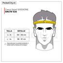 Guía de tallas del casco SIXSIXONE SIN.TR V25