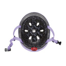 Casco infantil Globber Go Up Lights Lavender