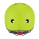 Casco infantil Globber Go Up Lights Lime Green