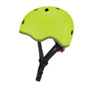 Casco infantil Globber Go Up Lights Lime Green