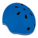 Casco infantil Globber Go Up Lights Navy Blue vista en ángulo