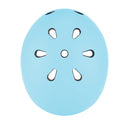 Casco infantil Globber Go Up Lights Pastel Blue