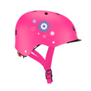 Casco infantil Globber Primo Fantasy Deep Pink Flowers