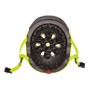 Casco infantil Globber Primo Fantasy Lime Green Flowers