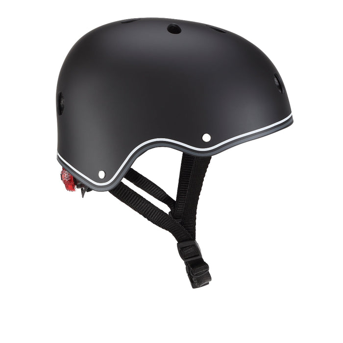 Casco infantil Globber Primo Lights, niños, negro