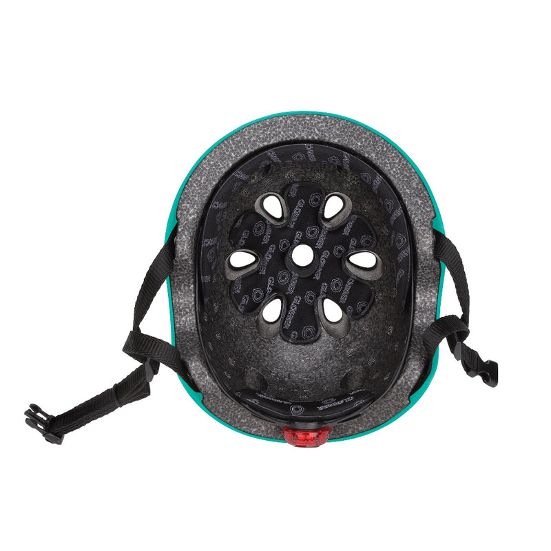 Casco infantil Globber Primo Lights Emerald Green
