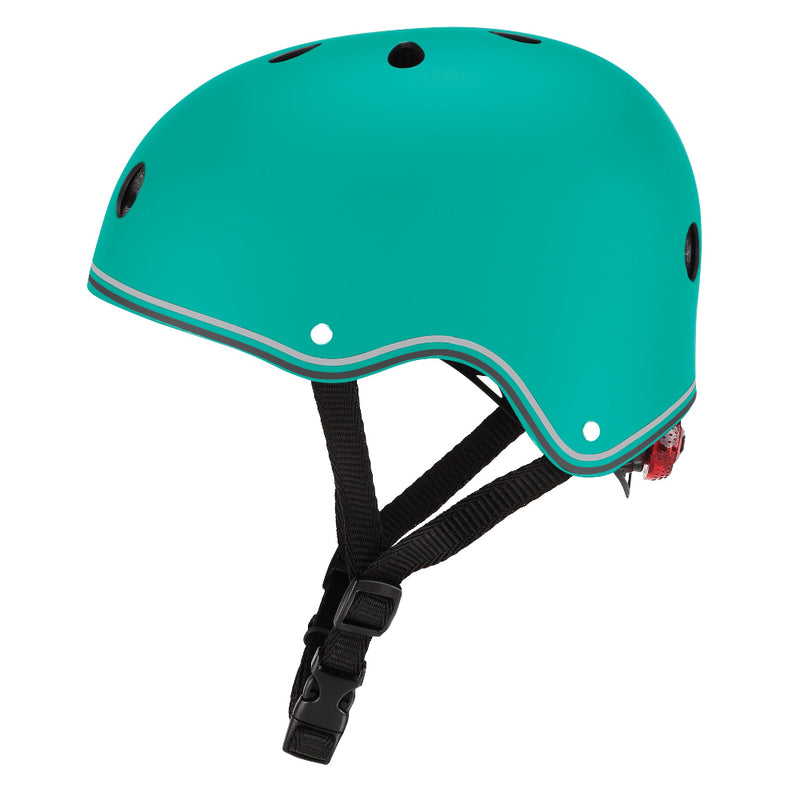 Casco infantil Globber Primo Lights Emerald Green